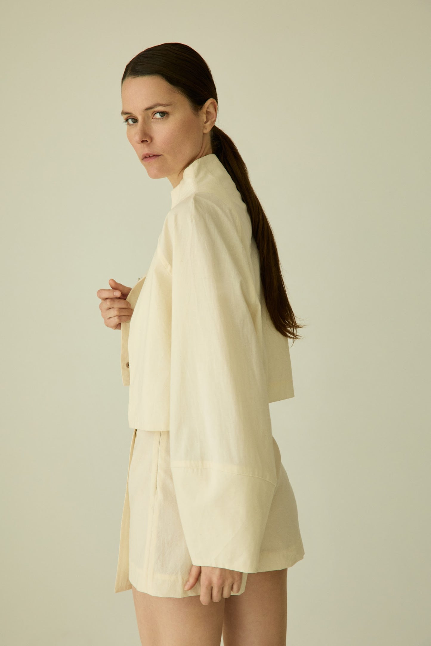 CHAQUETA BALLOON lana fría