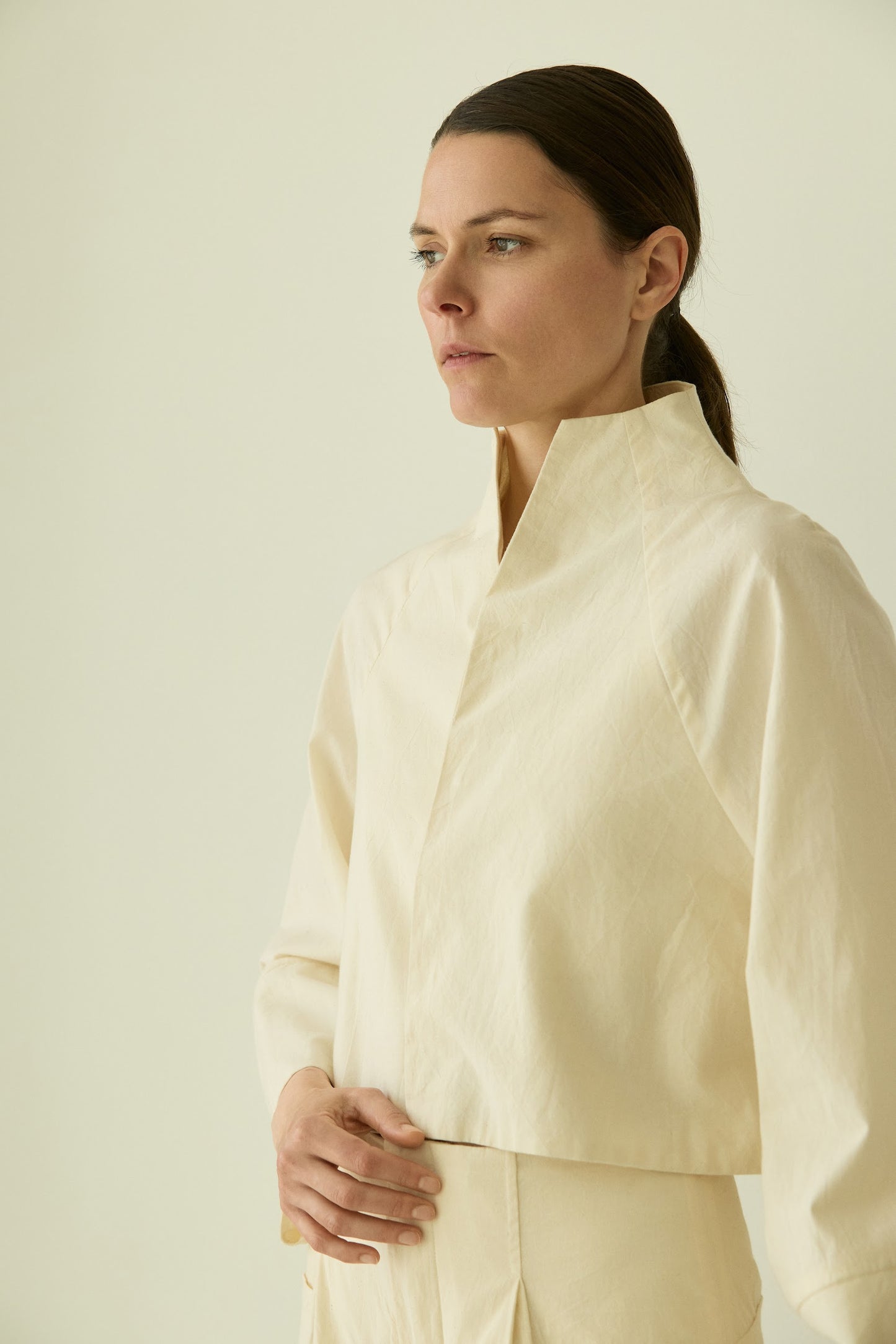 CHAQUETA BALLOON lana fría