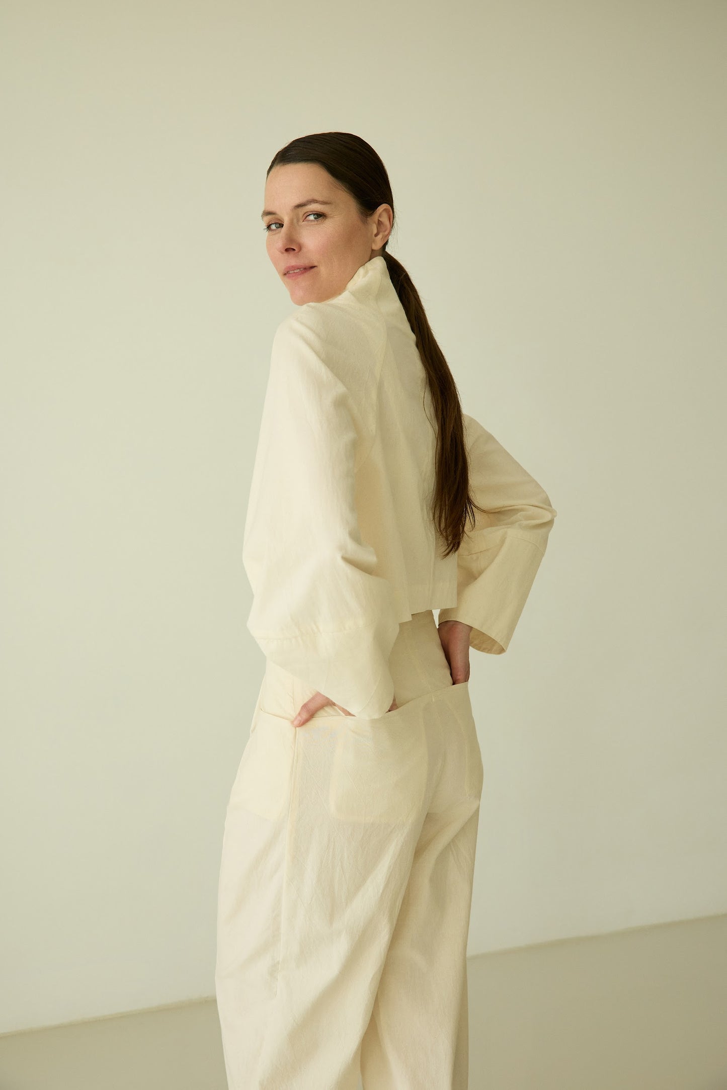 CHAQUETA BALLOON lana fría