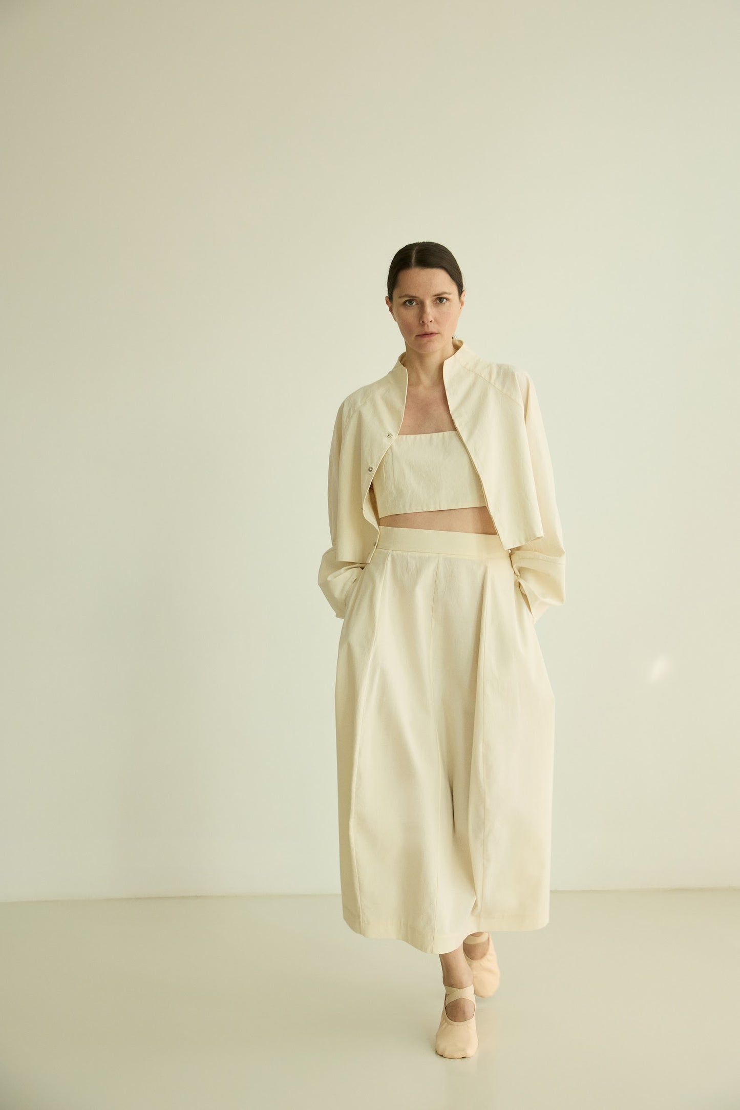 FALDA BALLOON lana fría