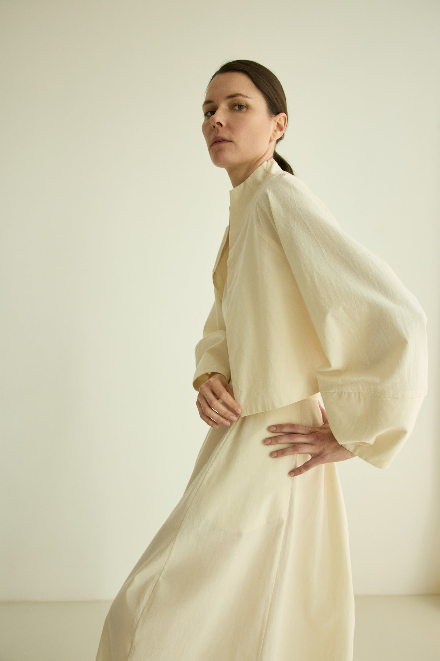 FALDA BALLOON lana fría