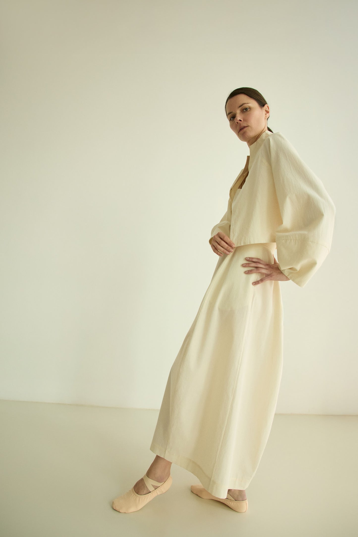 FALDA BALLOON lana fría