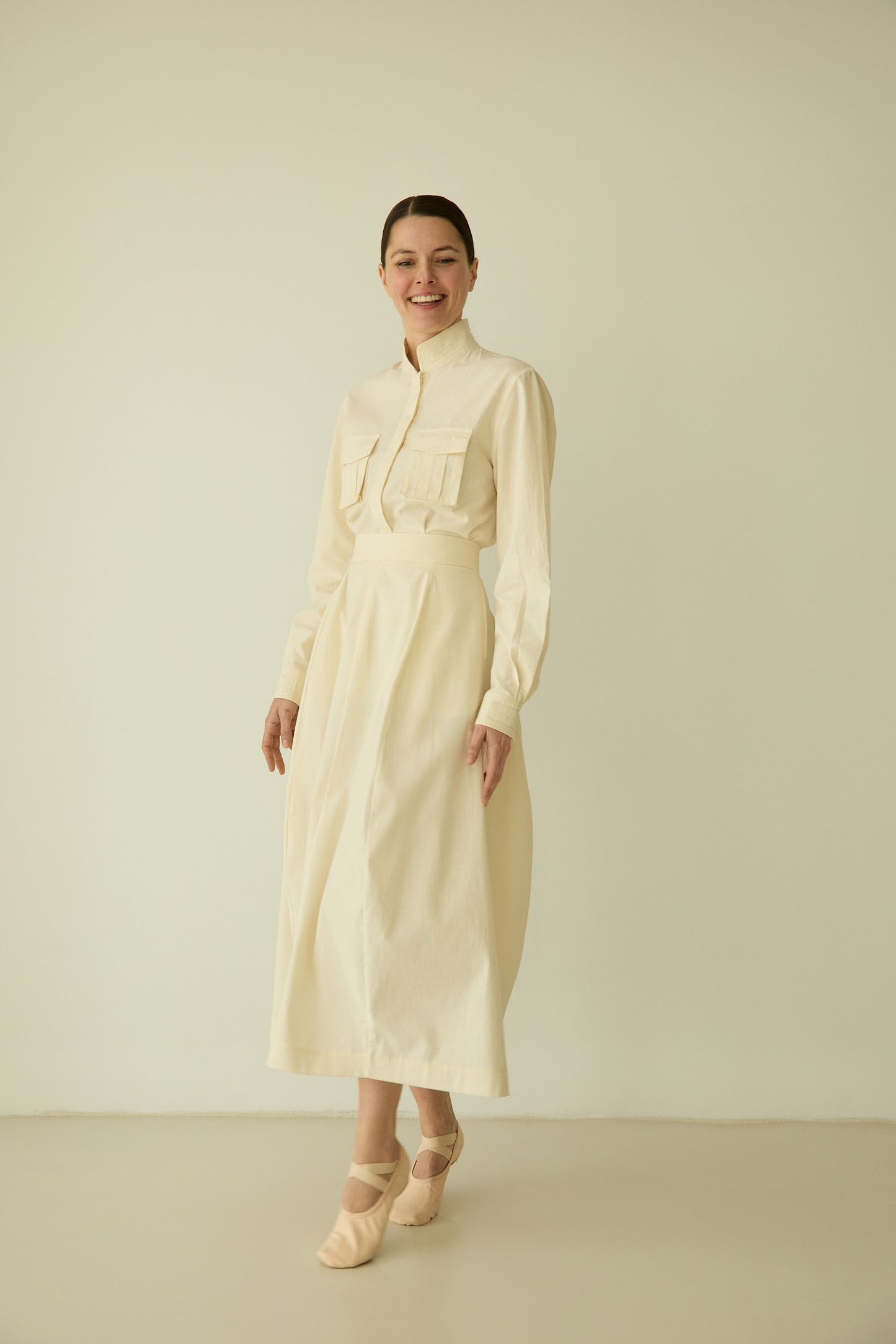 FALDA BALLOON lana fría