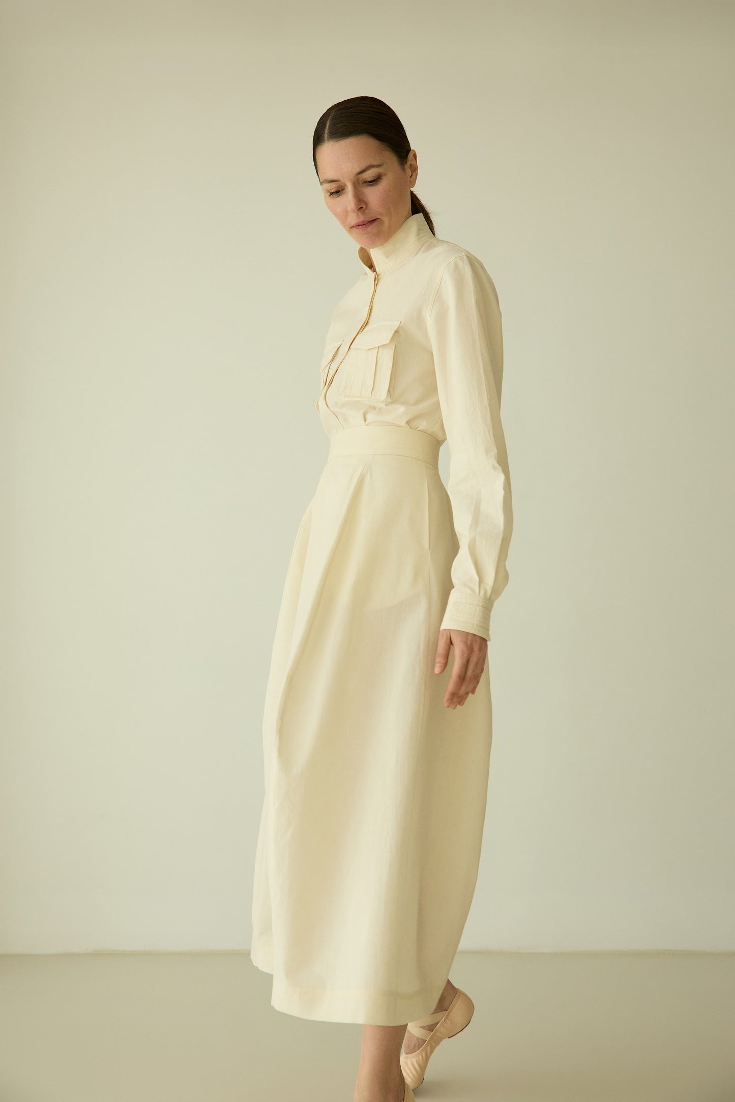 FALDA BALLOON lana fría