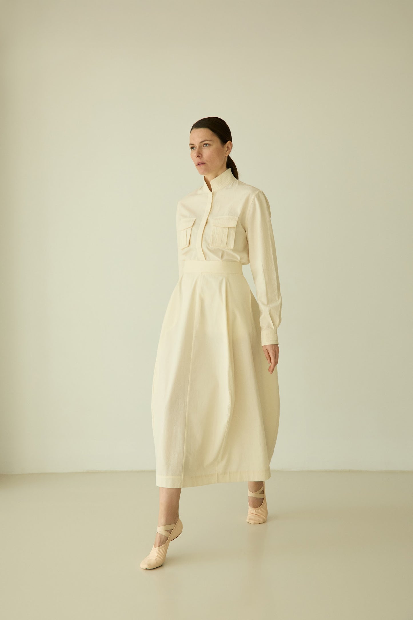 FALDA BALLOON lana fría